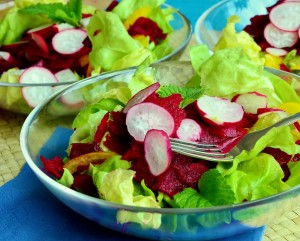 Salade de radis