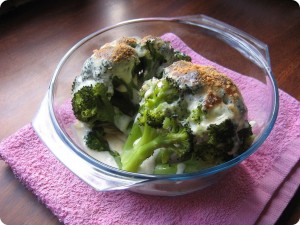 brocoli gratin